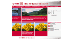 Desktop Screenshot of hotel-stadt-witzenhausen.com